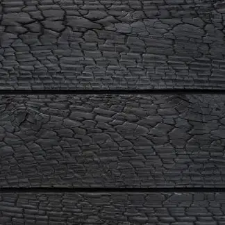 SertiWOOD® Deep Charred Austrian Larch 1m2 21x145x4000mm SH Planed Square