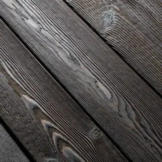 SertiWOOD® Charred Misty Grey 1m2 21x140x4000mm Planed Square