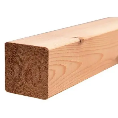 Thermowood internal corners 42x42mm planed square battens for cladding and fencing
