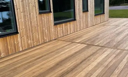 Thermowood Redwood pine D tongue and Groove V 18x144 PTG - Image 5
