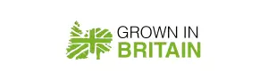 Logo for Grown In Britain Products - Our Partner for Sustainable Timber Experts (UK)