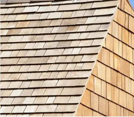 Cedar Shingles Bundle Premium Certigrade® 5X Graded Blue Label (L) 406mm 2.32m2 Coverage Per pack (1 Bundle) - Image 2