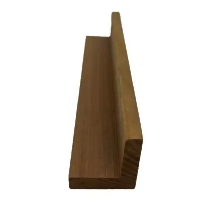 Premium Western Red Cedar External Corner Profile Sample