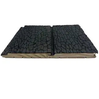 SertiWOOD Deep Charred Accoya UTS Tongue and Groove Sample