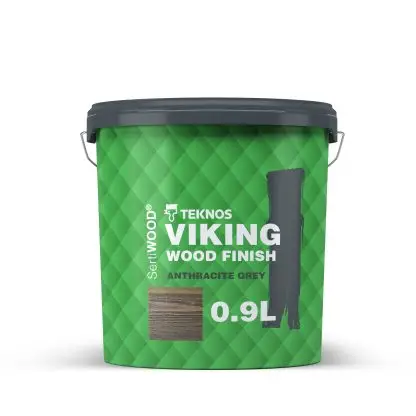 SertiWOOD® Viking Anthracite grey Wood Finish 0.9L