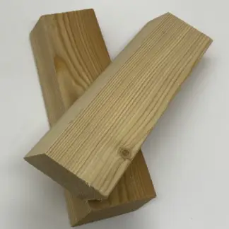Siberian Larch Rainscreen Rhombus 28x70mm (Narrow) Sample