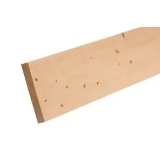 Smooth Planed Square Edge Whitewood Spruce Stick Timber 3.0m 18x120mm Pack Of 6 Pieces