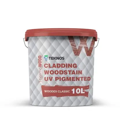 Thermowood Cladding Woodstain UV Pigmented- Woodex Classic – 10L