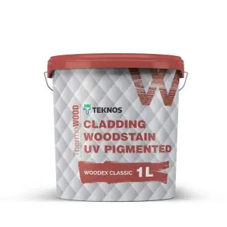 Thermowood Cladding Woodstain UV Pigmented- Woodex Classic – 1L
