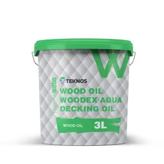 Wood Oil WoodEx Aqua Decking Oil – 3L (Brown, Clear)