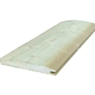 Spruce Cladding Loglap Cladding 4.2m 19x96mm Pack Of 6 Pieces