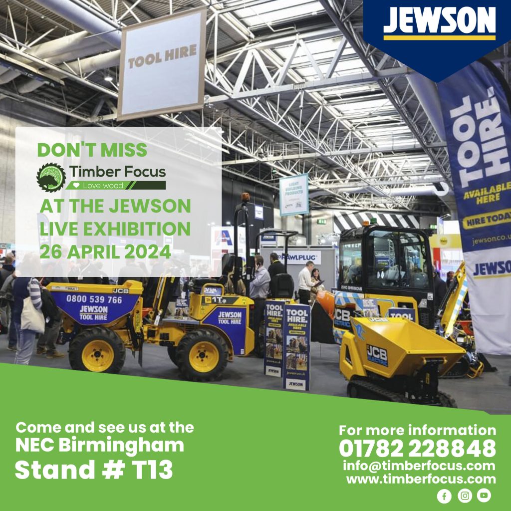 Timber Focus takes center stage at the Jewson Live Exhibition 2024! 