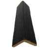 SertiWOOD® Charred Brushed and Oiled (Ebony) 42x42x4000mm 4No. Siberian Larch Charred  L Cladding Corner - 4m