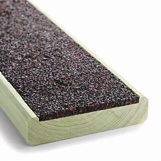 Timber Focus SertiWOOD Anti Slip Decking Red Black 28 x 119 Sample