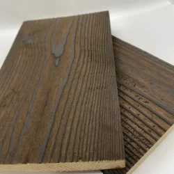 Charred Brown Timber