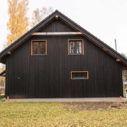 Charred Timber Exterior Cladding